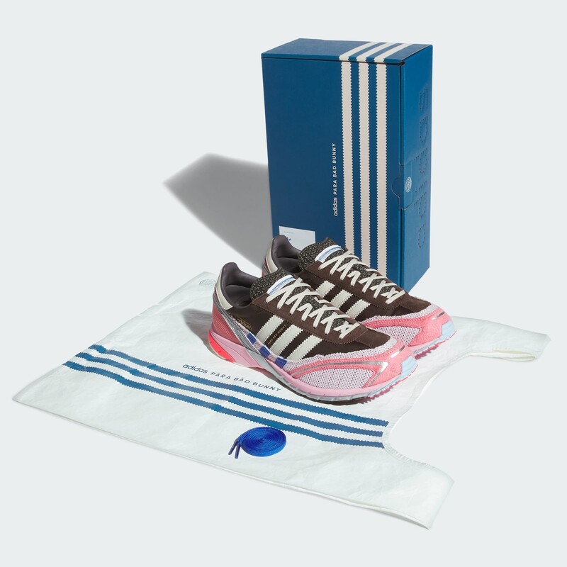 adidas BAD BUNNYコラボ　27センチ The adidas x Bad Bunny Adizero SL72 drops tonight at 00.00